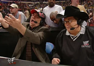 WWE / WWF No Mercy 2001 - Paul Heyman and Jim Ross called the event