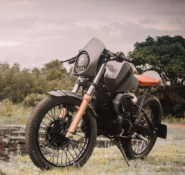 tvs Suzuki Fiero Cafe Racer