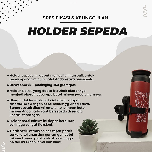 Holder Botol Minuman Sepeda