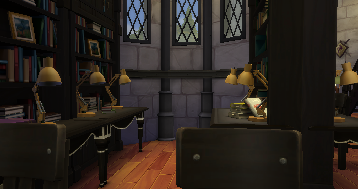 Hogwarts The Sims 4 ปราสาทฮอกวอตส์ The Sims 4
