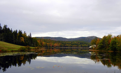 Long Pond on Mount Desert Island in Maine