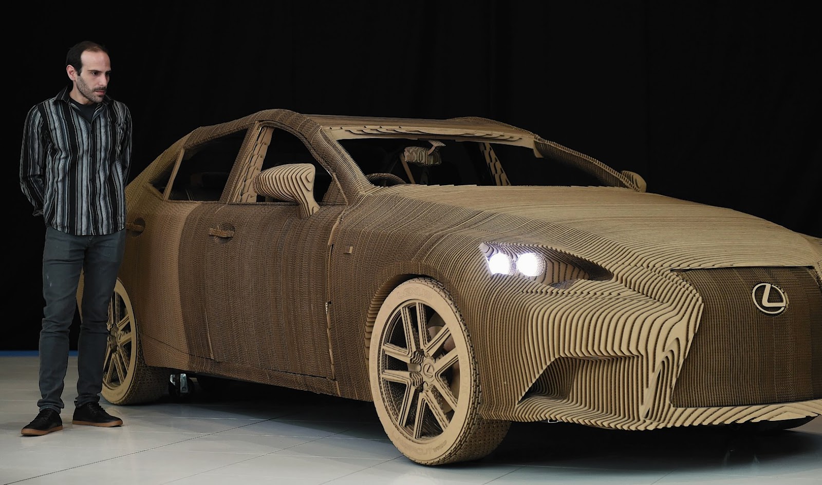 The Card Car? Lexus reveals Origamiinspired car