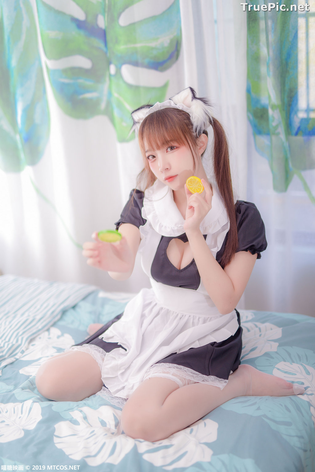 Image [MTCos] 喵糖映画 Vol.049 - Chinese Cute Model - Lovely Maid Cat - TruePic.net - Picture-18