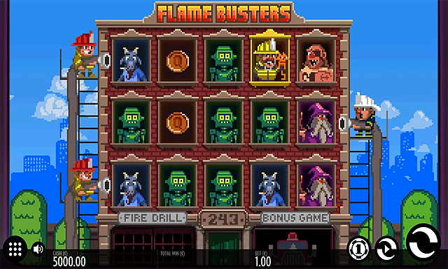 Ulasan Slot Thunderkick Indonesia - Flame Busters Slot Online