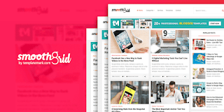 Download Template Blogger Smooth Grid - Full Responsive Design