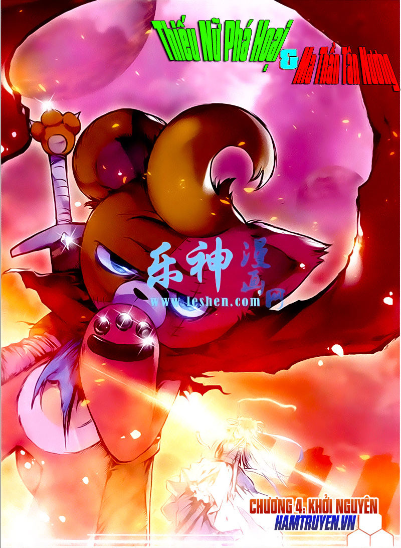 Thiếu Nữ Phá Hoại Và Ma Thần Tân Nương Chap 4 - Next Chap 5
