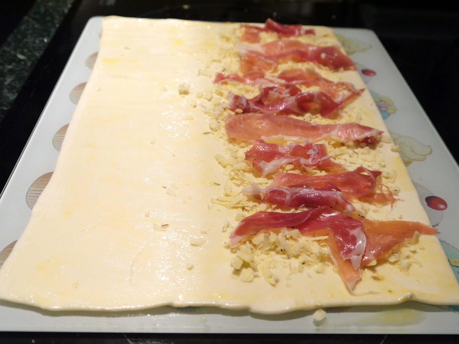 Herby Parma Ham Cheesey Twists! The Betty Stamp