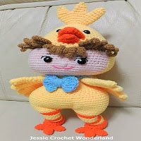 PATRON MUÑECO POLLO AMIGURUMI 27753