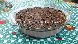 SOBREMESA TENTAÇÃO COM KEFIR DE LEITE - DELÍCIA SOBREMESA TENTAÇÃO COM KEFIR DE LEITE - DELÍCIA