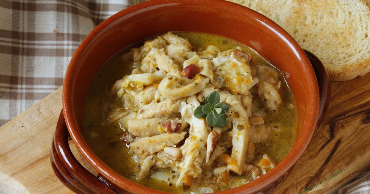 Zuppa di Trippa, patate e pancetta di L.Romanelli