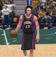 NBA 2K12 Phoenix Suns Black Alternate Jersey