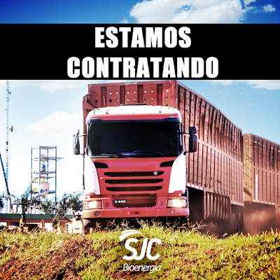 SJC Bioenergia vaga para motorista