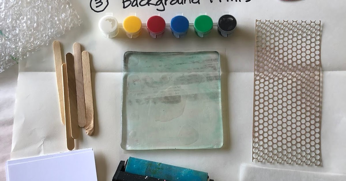 MaryMaking Gel Printing Fun