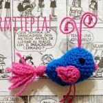 patron gratis pajaro amigurumi | free pattern amigurumi bird