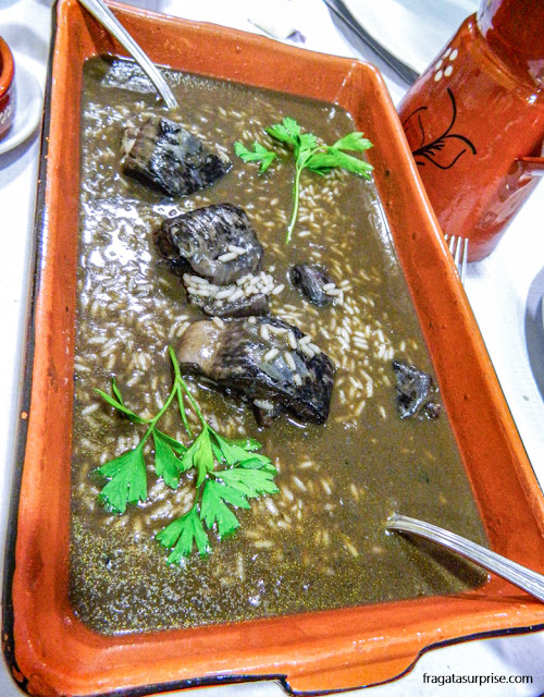 Arroz de lampreia, prato típico de Portugal