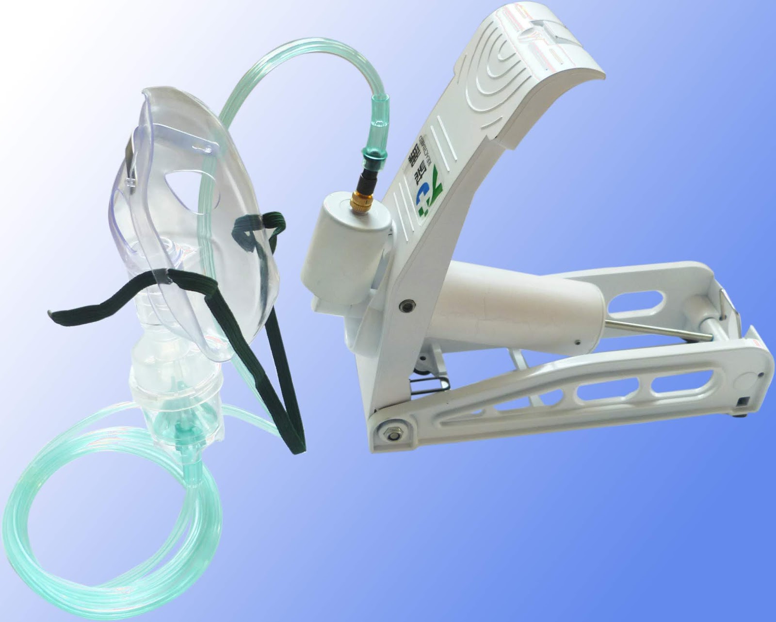 Asthma History Foot pump nebulizer still on market today