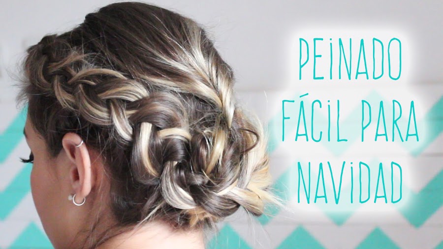 peinados fáciles con trenzas