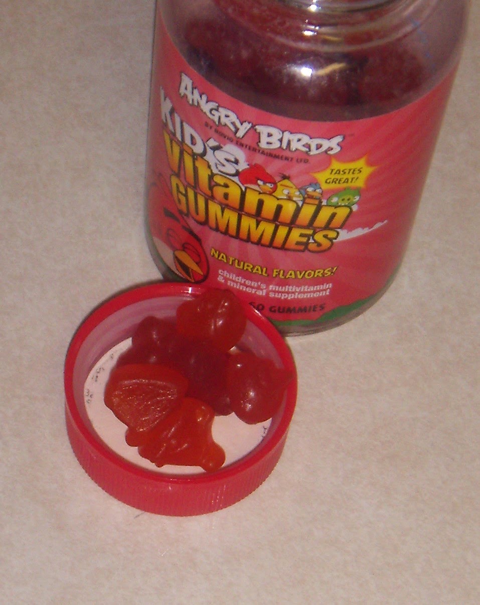 Mommie of 2 Natrol Angry Birds Vitamins Review