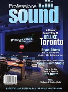Professional Sound 2015-02 - April 2015 | CBR 96 dpi | Bimestrale | Professionisti | Audio Recording | Tecnologia
Professional Sound is Canada's magazine for audio professionals - recording, live sound, broadcasting, installations.
Published 6 times a year since 1990.