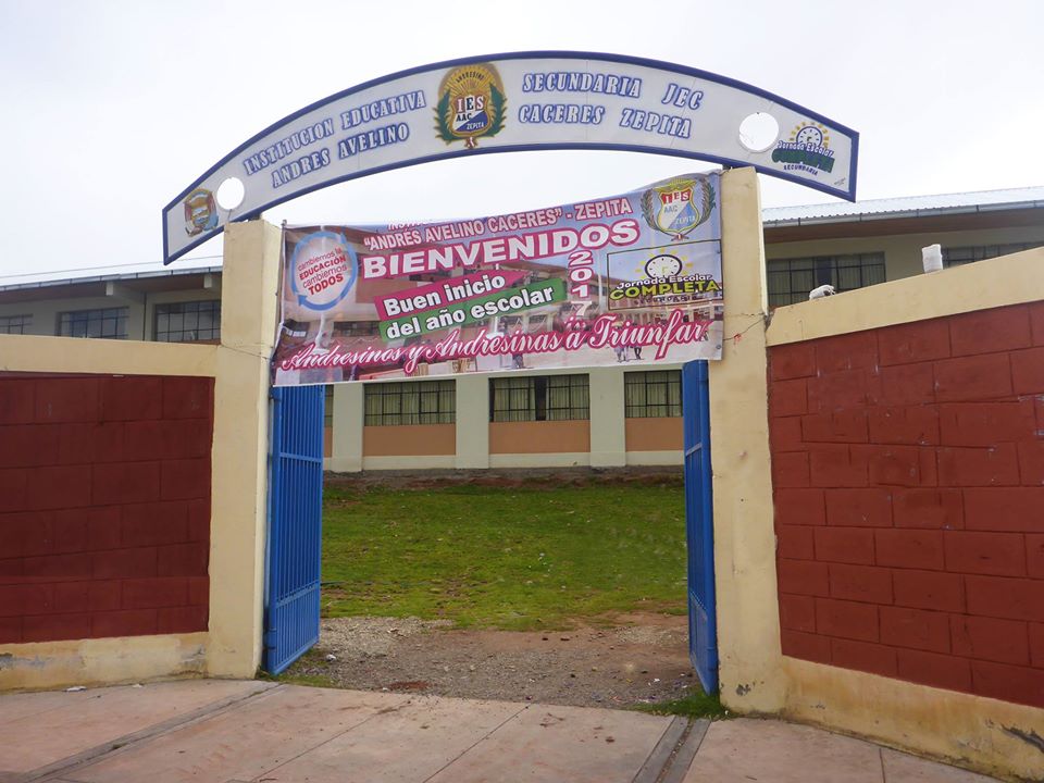 Colegio ANDRES AVELINO CACERES - Zepita