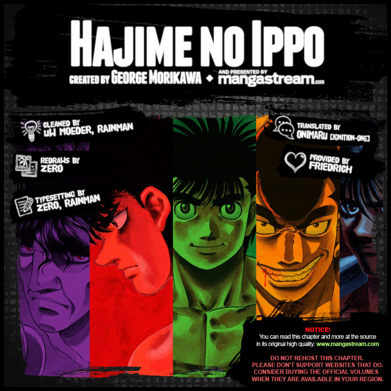 Hajime No Ippo 1181 En
