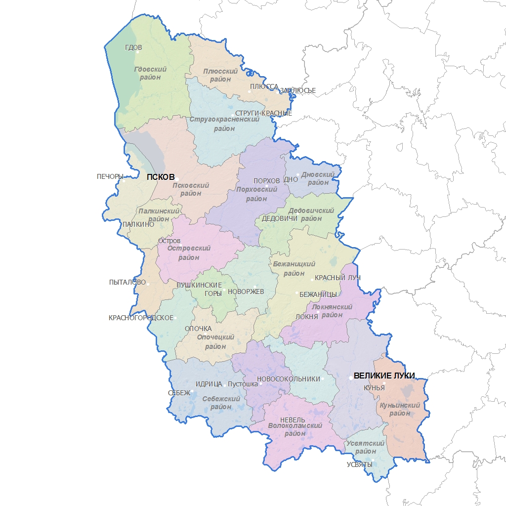 Гугл карта псков