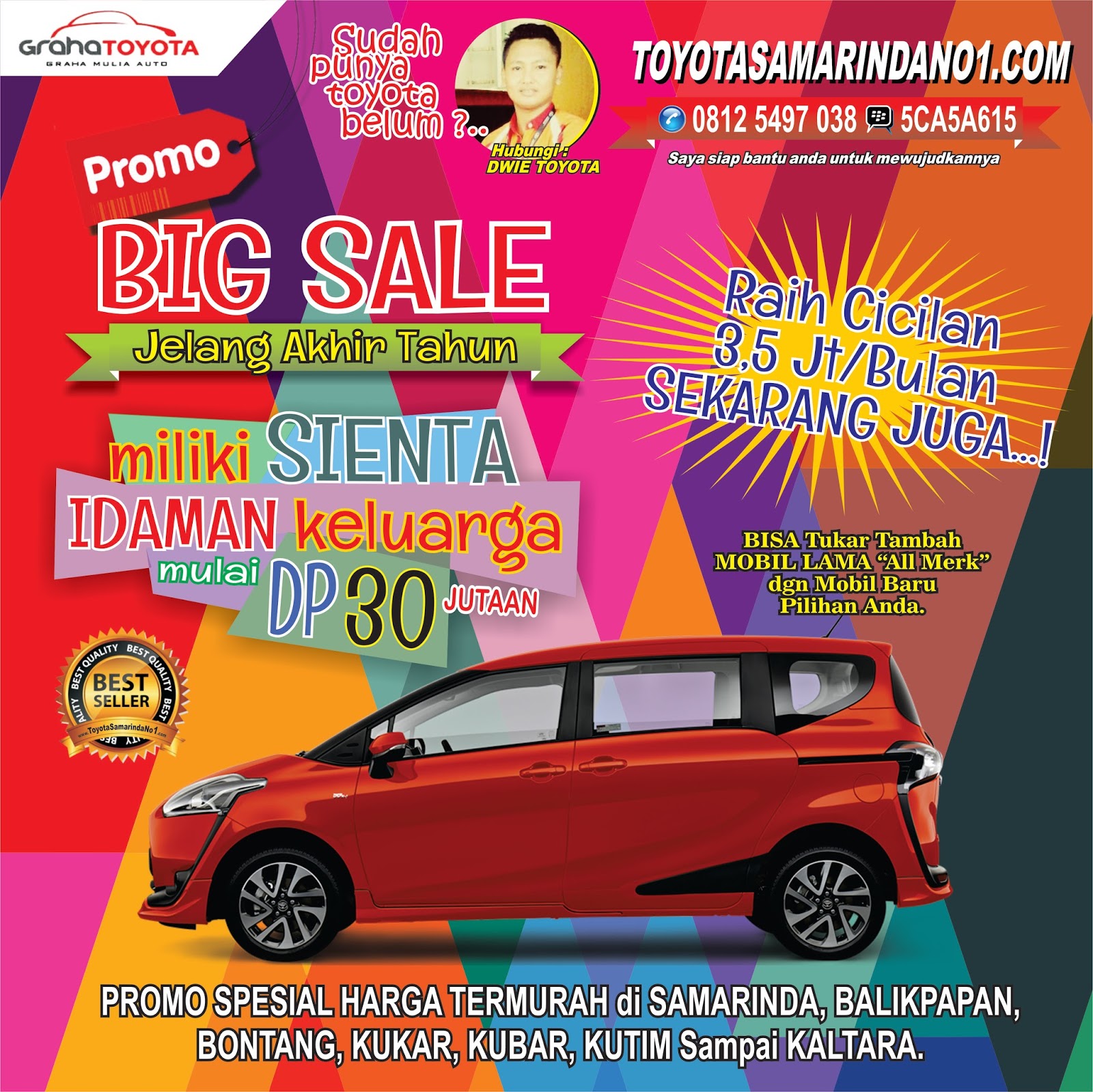Big Sale Promo Jelang Akhir Tahun Bersama Toyota Samarinda No 1 Terlaris Di Kaltim