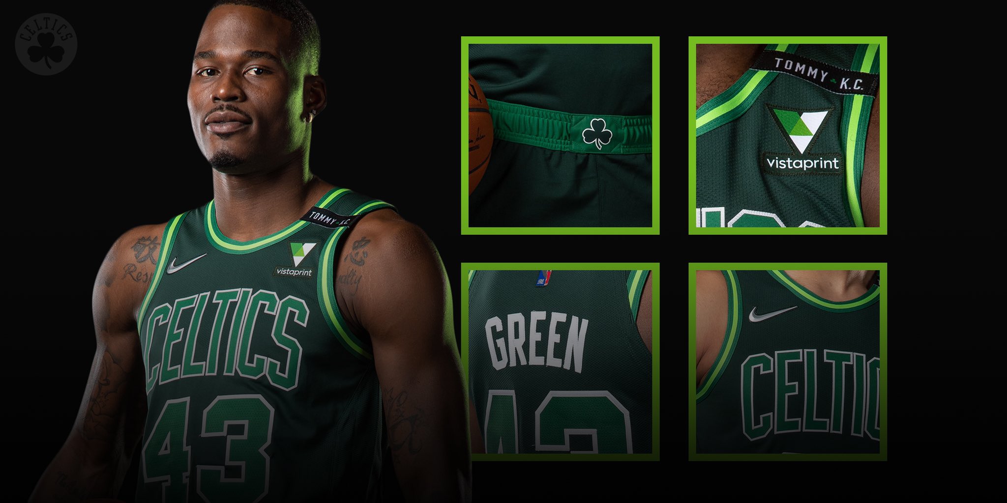 Celtics jerseys will now have Vistaprint logo with new partnership