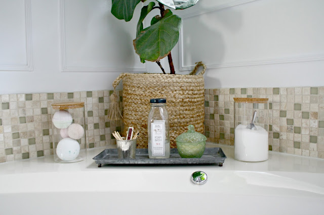 pretty bathroom storage