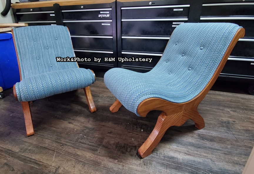 H&M Upholstery Chair Re Upholstery