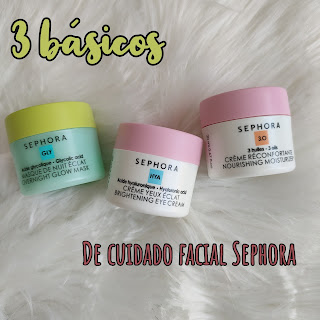 portada 3 básicos de cuidados facial Sephora - Opinión