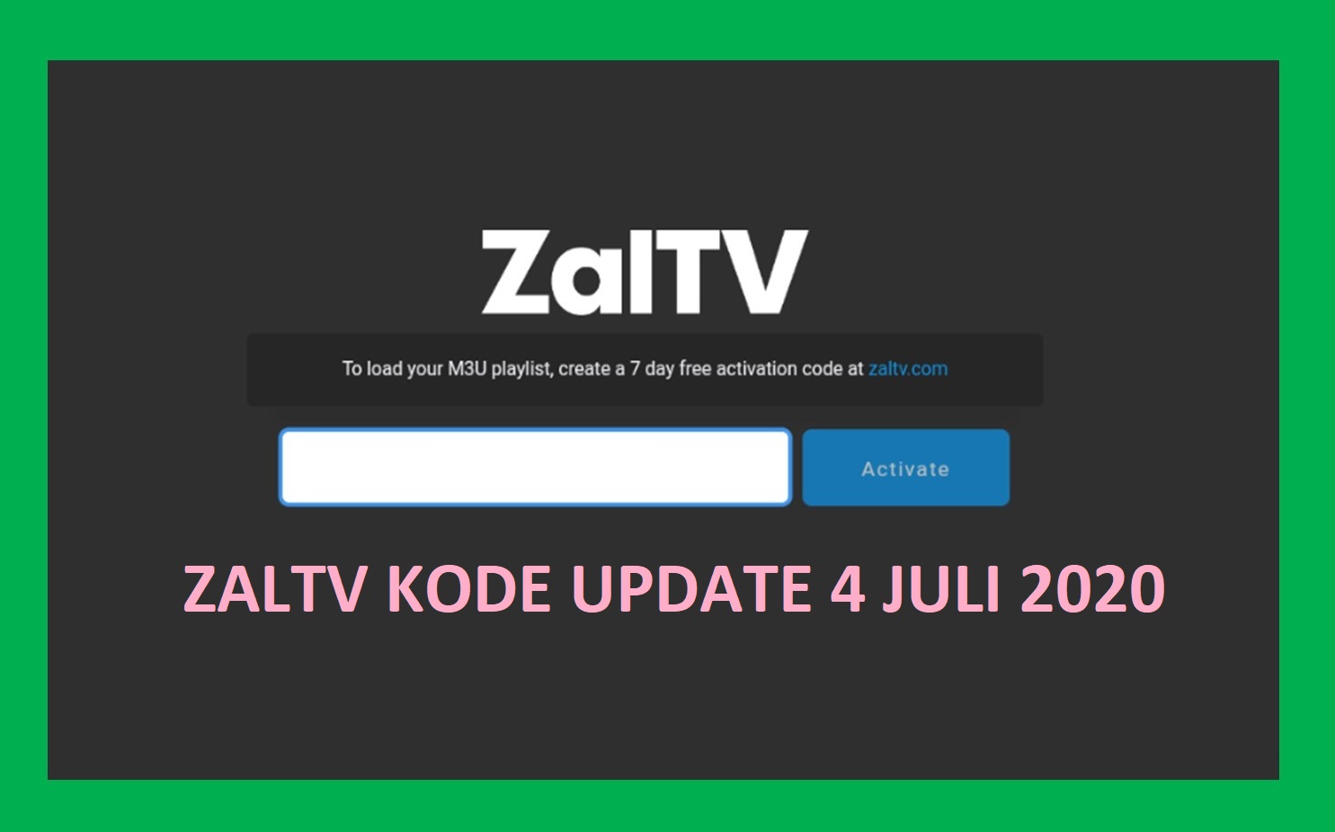 14+ Kode Zaltv Gratis