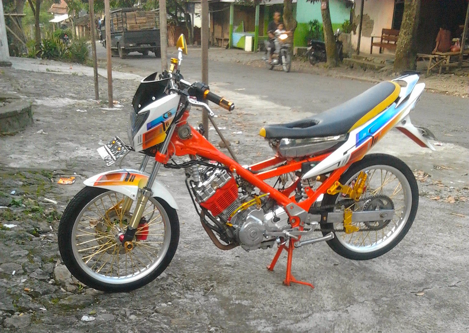 Satria Fu Modif Terbaru