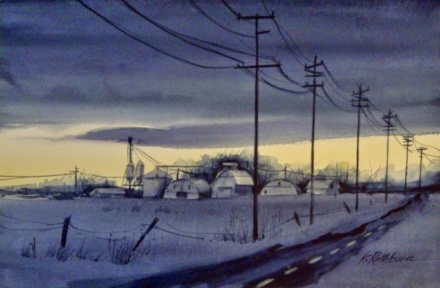 Художница-акварелист. Kathy Los-Rathburn