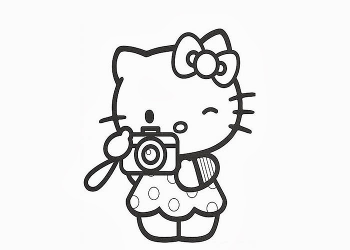 Hello Kitty foto | Free Coloring Pages and Coloring Books for Kids