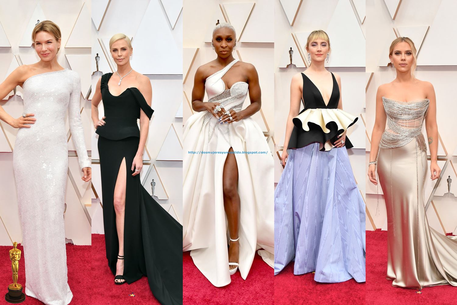 Oscar 2020 Los Vestidos Y Más Dos Mujeres Y Un Vestido