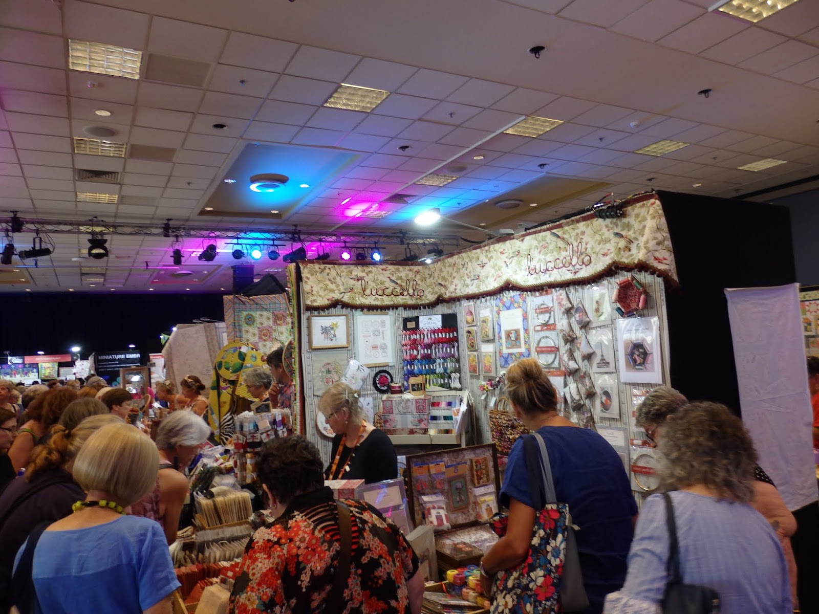 June's Jottings Australasian Embroidery Convention