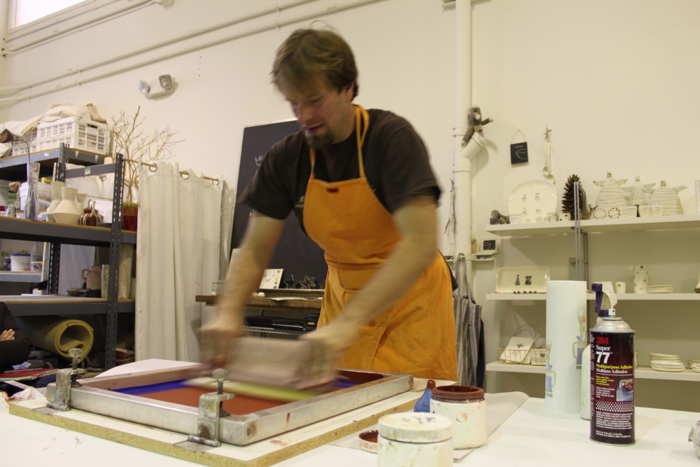 Kelly Lynn Daniels Silk Screen Transfers For Clay