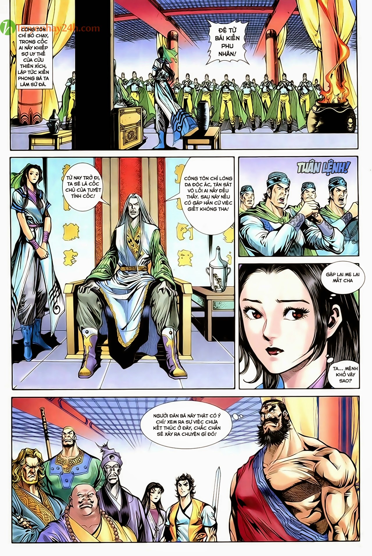 Thần Điêu Hiệp Lữ chap 42 Trang 28 - Mangak.net Thần Điêu Hiệp Lữ chap 42 Trang 28 - Mangak.net