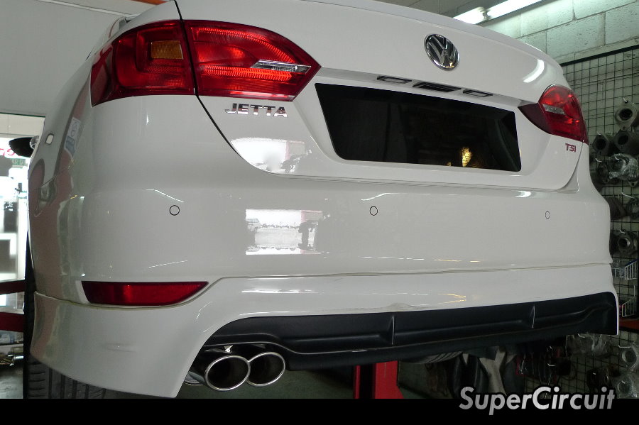SUPERCIRCUIT Exhaust Pro Shop: VW Jetta 1.4 TSI Cat Back Exhaust