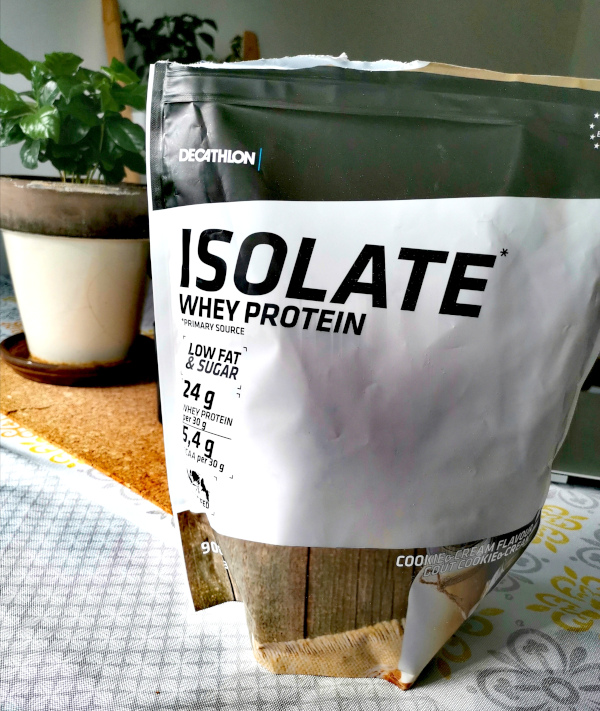 Test de l'Isolate de Whey de chez Decathlon