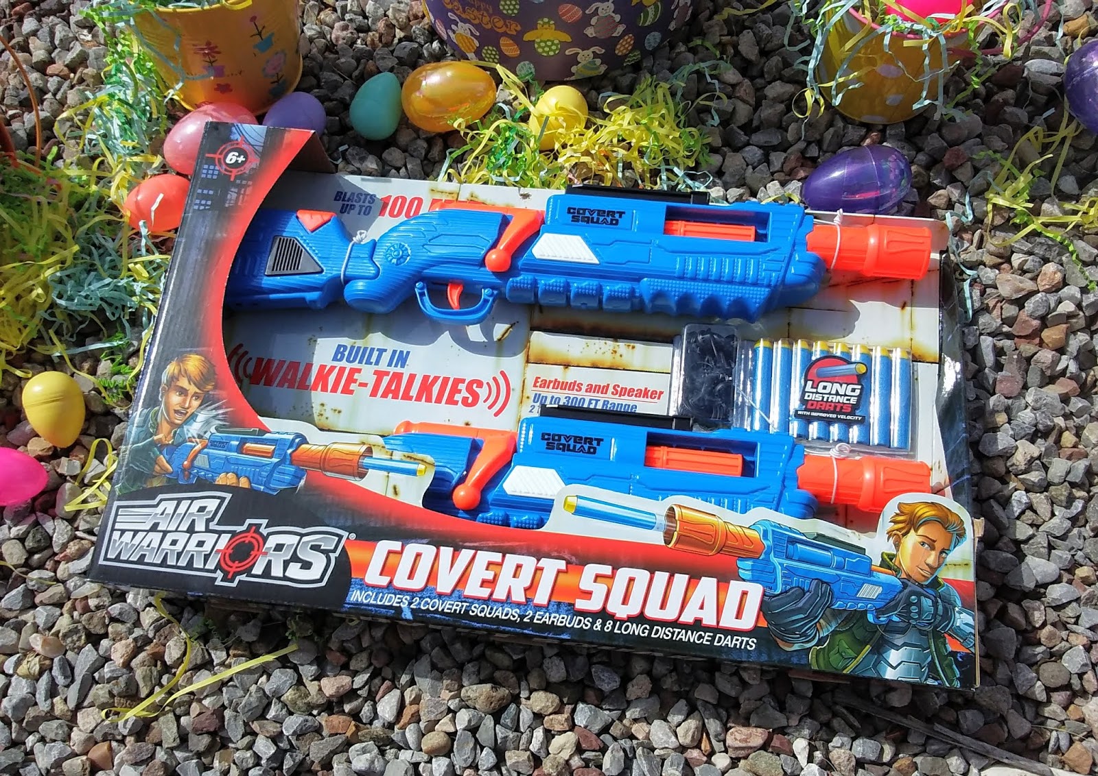 Dart Blasters with builtin walkie talkies
