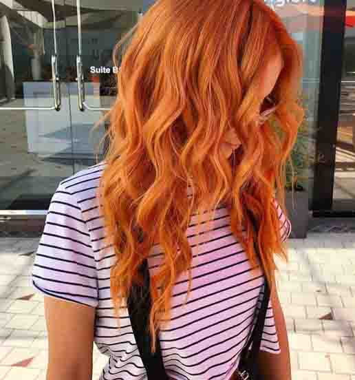 gospel girl hair in ginger  Cabelo laranja, Cabelo, Cabelo longo