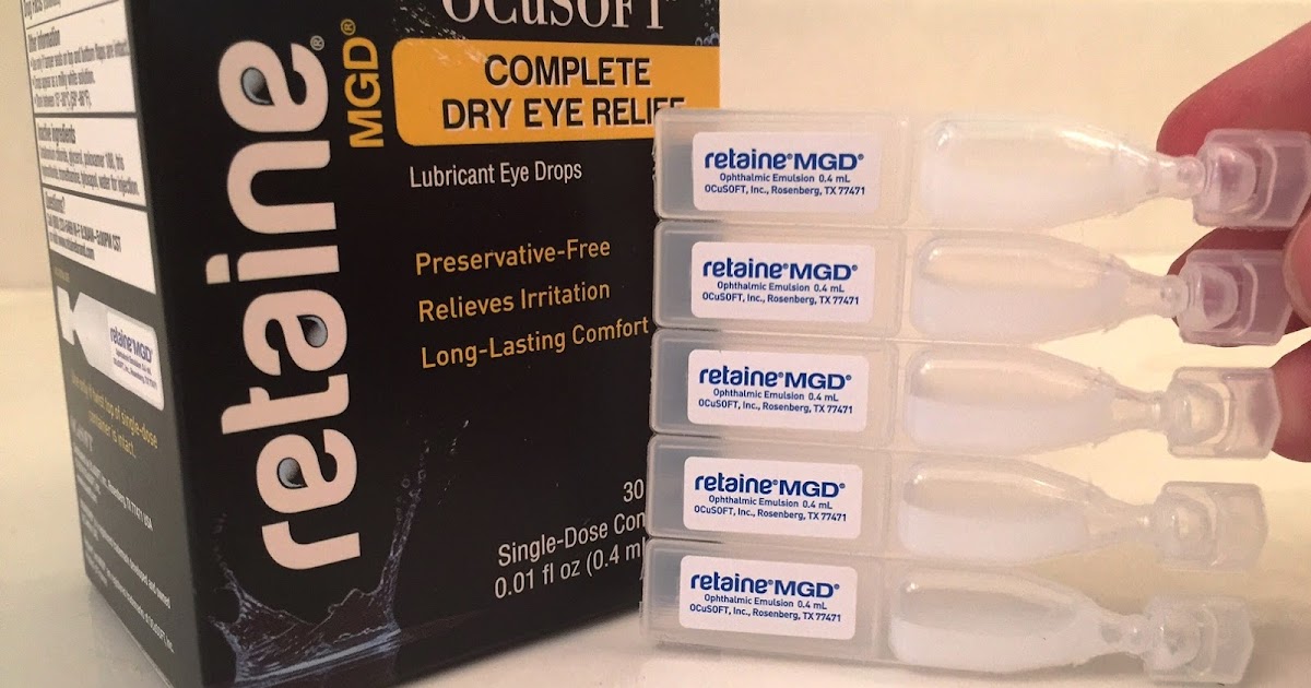 Eyedolatry Dry Eye Relief Without A Prescription The Science Behind Retaine MGD