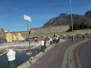 Moat of the "Cape of Good Hope Castle".