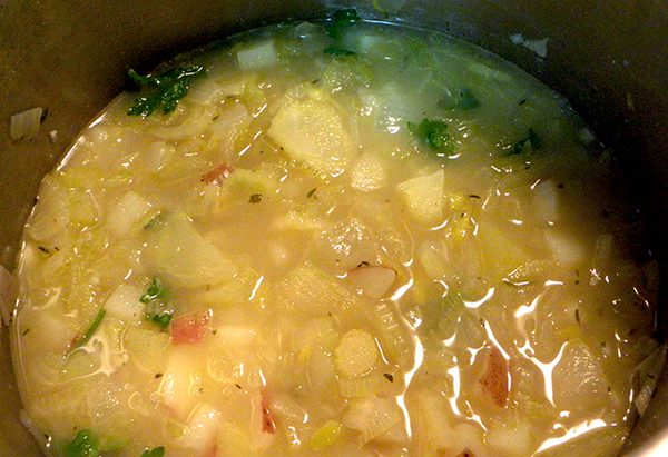 Soup After Simmering