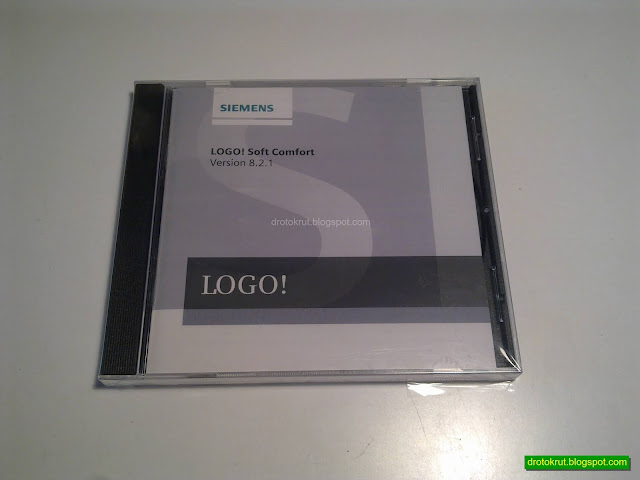 Запечатанный DVD-диск c программой LOGO! Soft Comfort v8.2.1 от Siemens