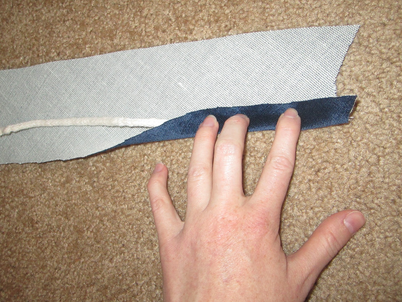 Shades of Serenity How to Sew Double Cord Welting