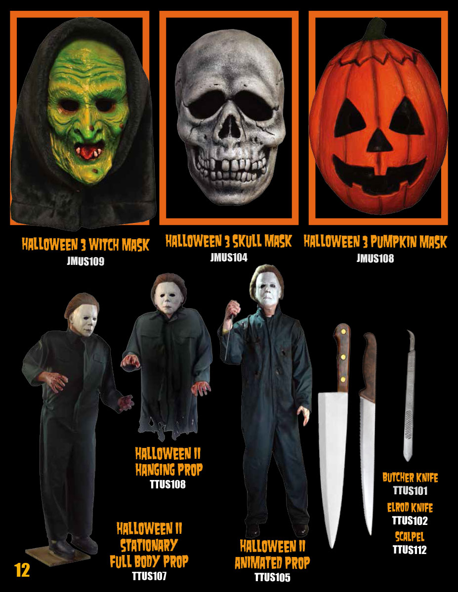 2017 Trick or Treat Studios Catalog Blood Curdling Blog of Monster Masks