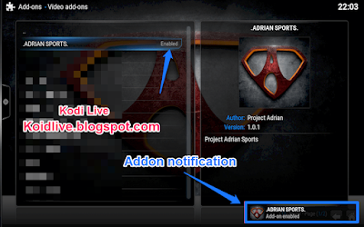 How To Install Adrian Sports Addon On Kodi